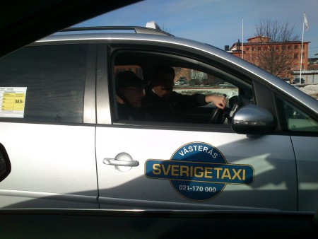 Kollega på långtur.